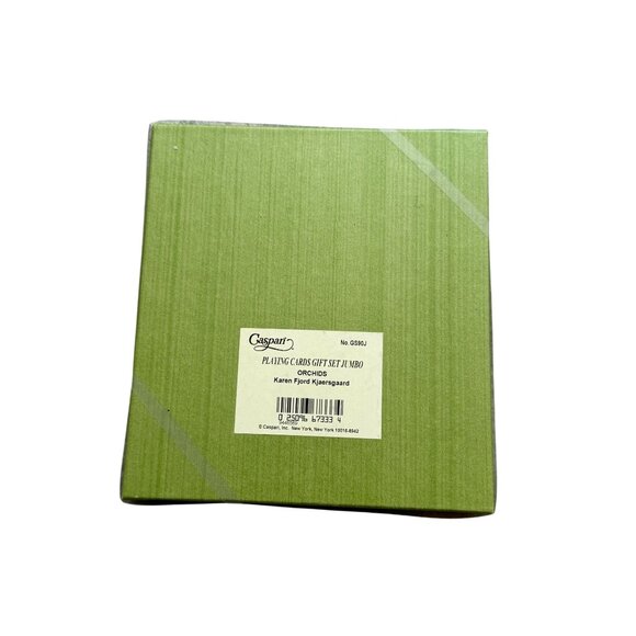 CASPARi New York Vintage Bridge Playing Card Large Print Card Set NEW NIB - Picture 2 of 4